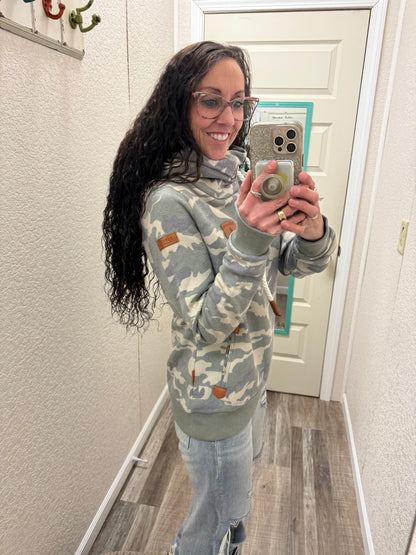 Wanakome Camo Hoodie