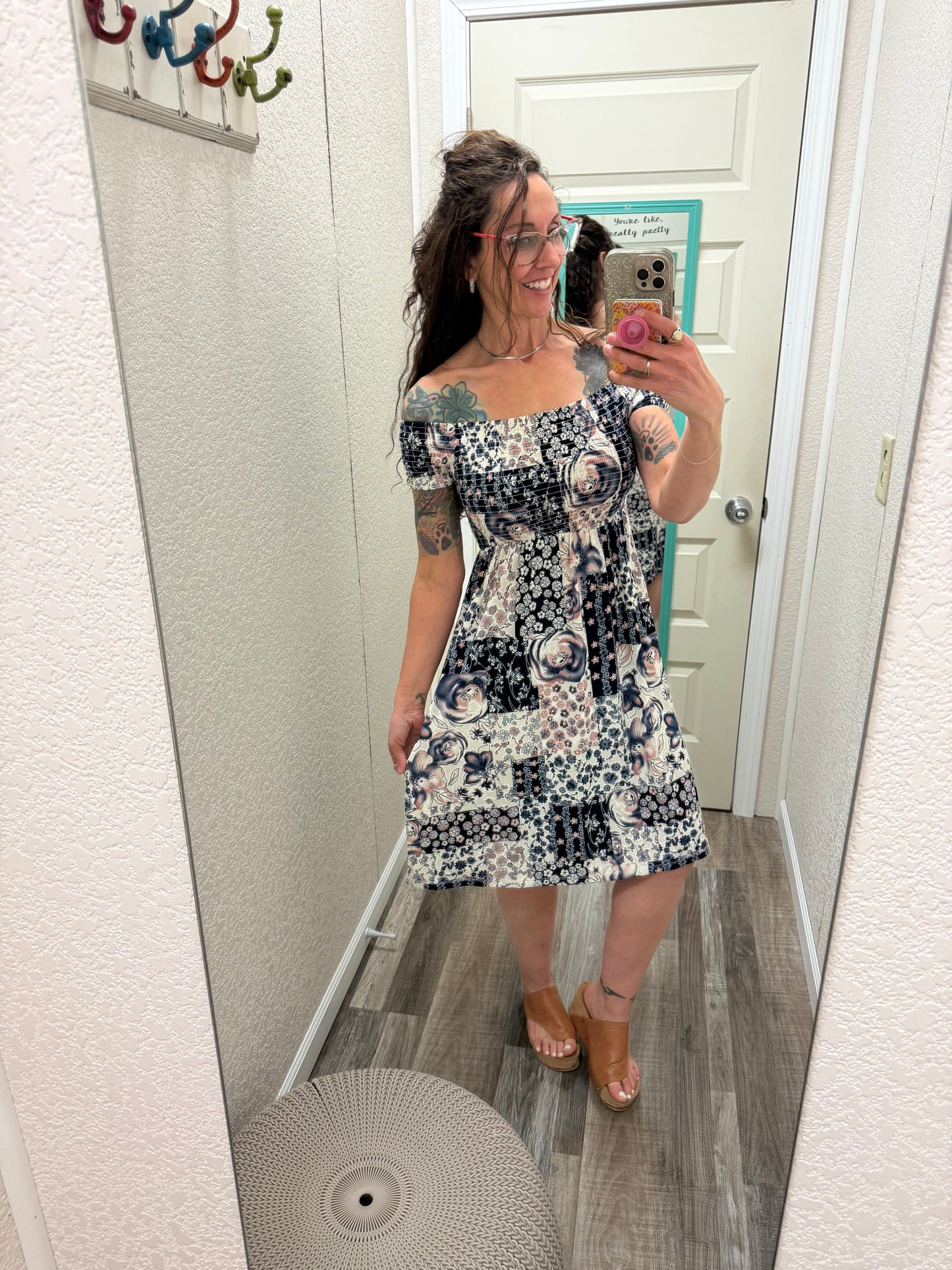 Polly Patchwork Dress