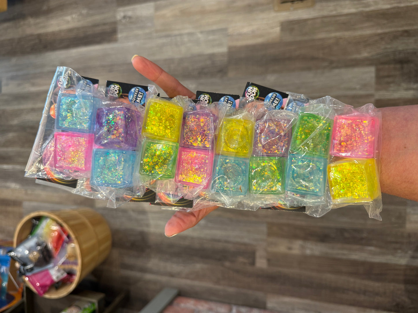Mini Squishy Cube 2 packs