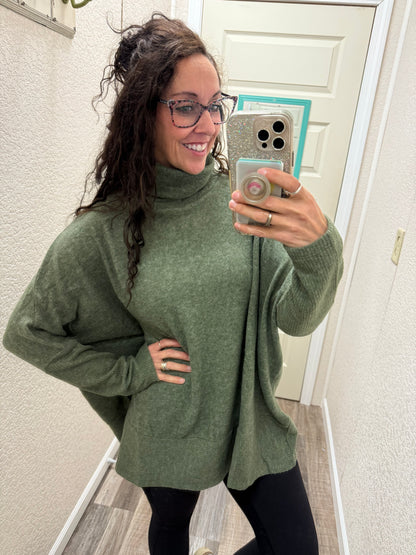 Fawn Hacci Turtleneck Sweater