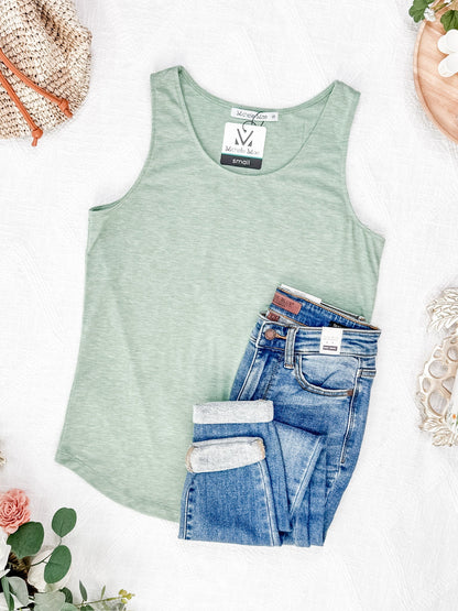 IN STOCK Tiffany Tank - Sage