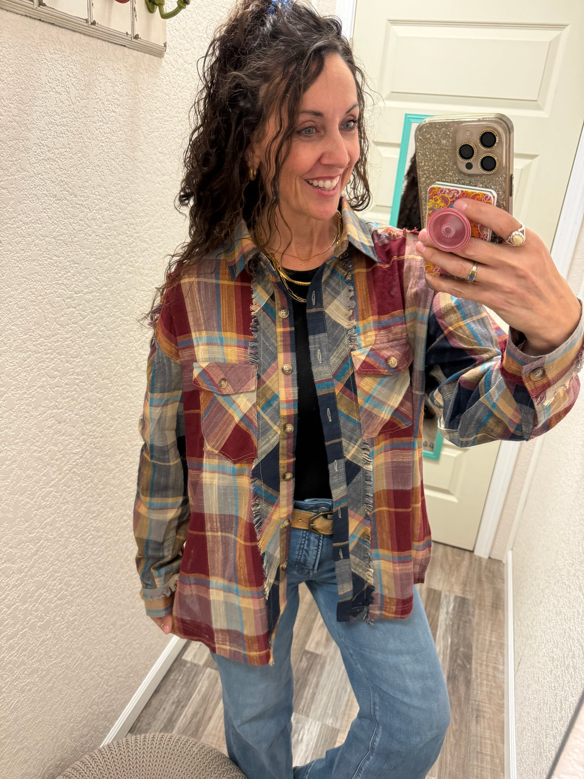 Shirley Flannel Button Down