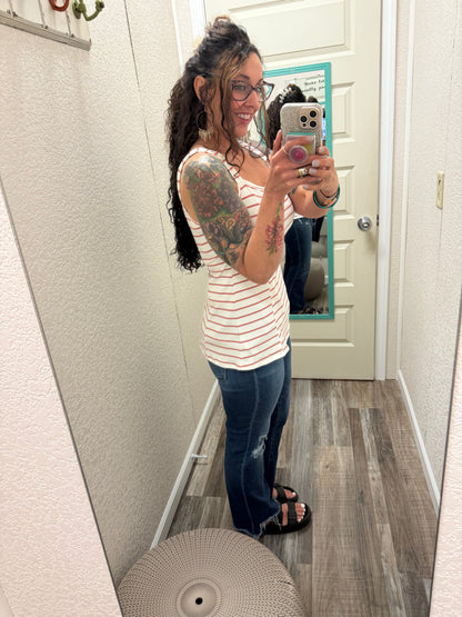 Coraline Square Neck Tank Top