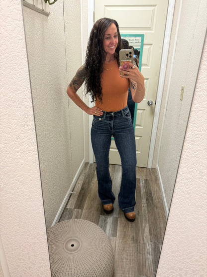 Simone Trouser Flare High Rise Judy Blue Jeans
