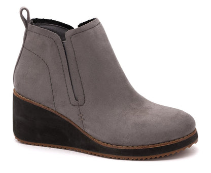 Corkys Tomb Booties Grey Suede