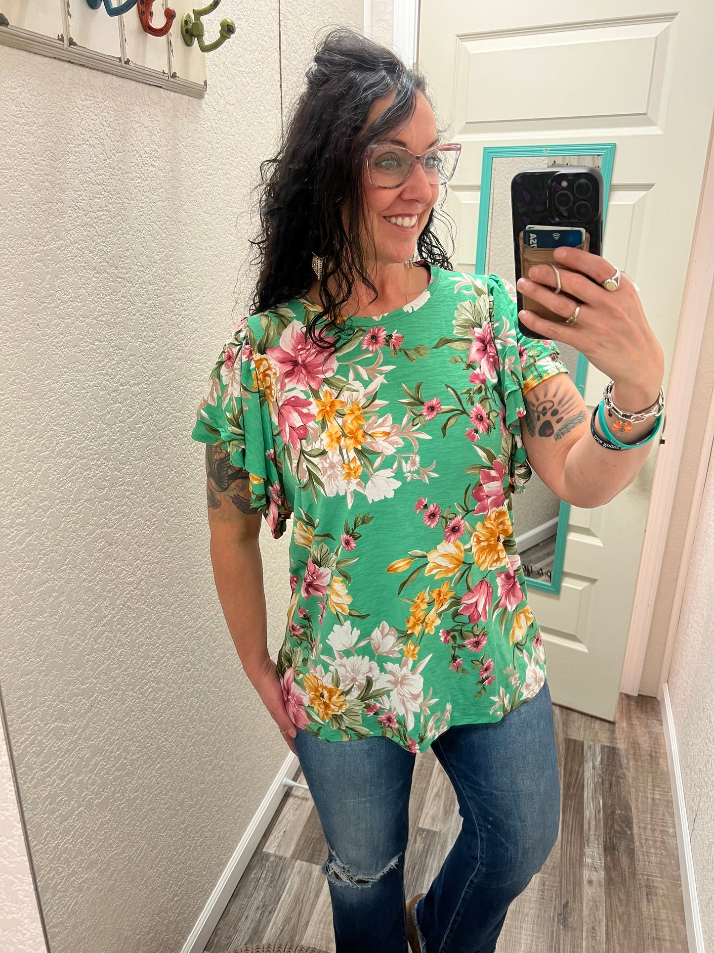 Spring Blooms Top