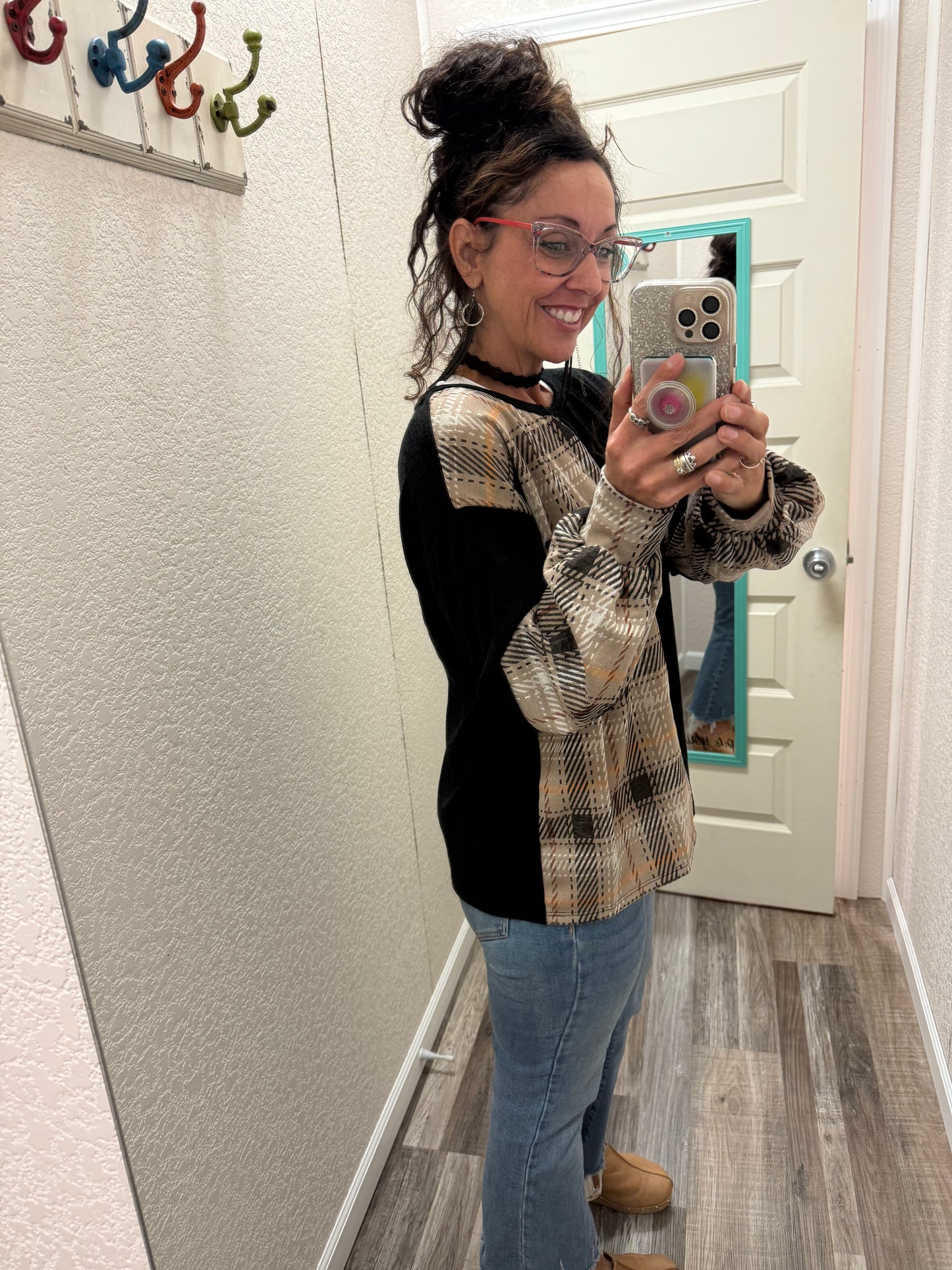 Kassie Color Block Sweater