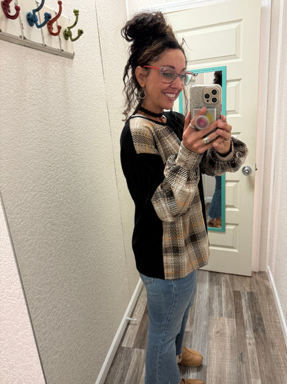 Kassie Color Block Sweater