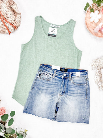 IN STOCK Tiffany Tank - Sage