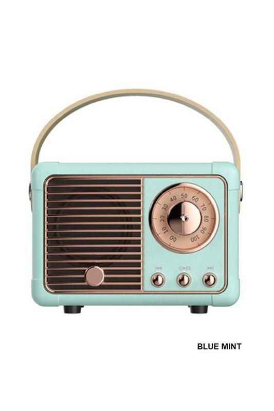 Retro Radio Wireless Bluetooth Speaker