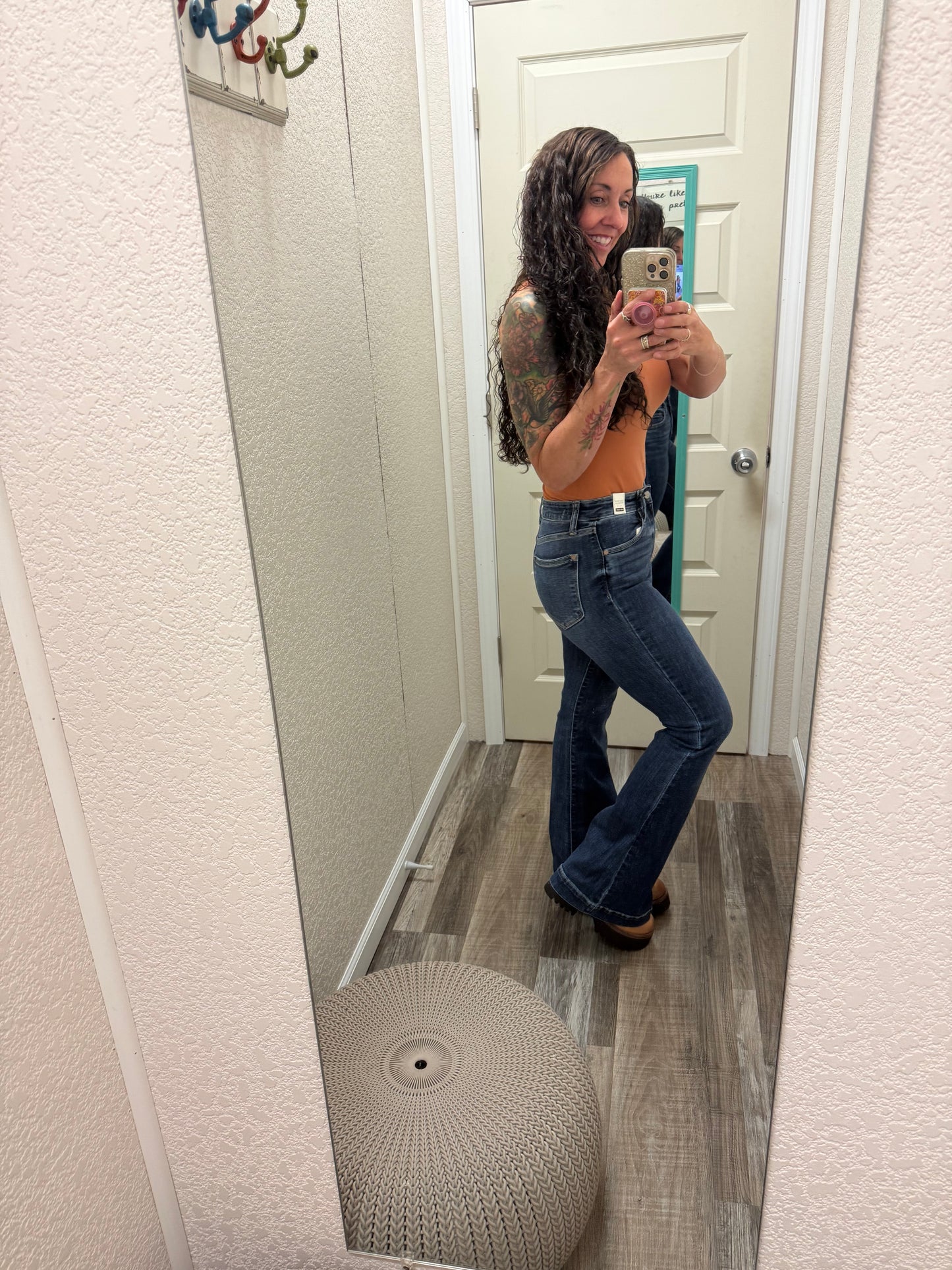 Simone Trouser Flare High Rise Judy Blue Jeans