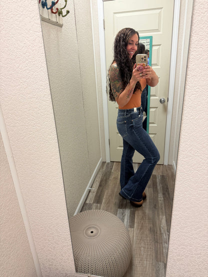 Simone Trouser Flare High Rise Judy Blue Jeans