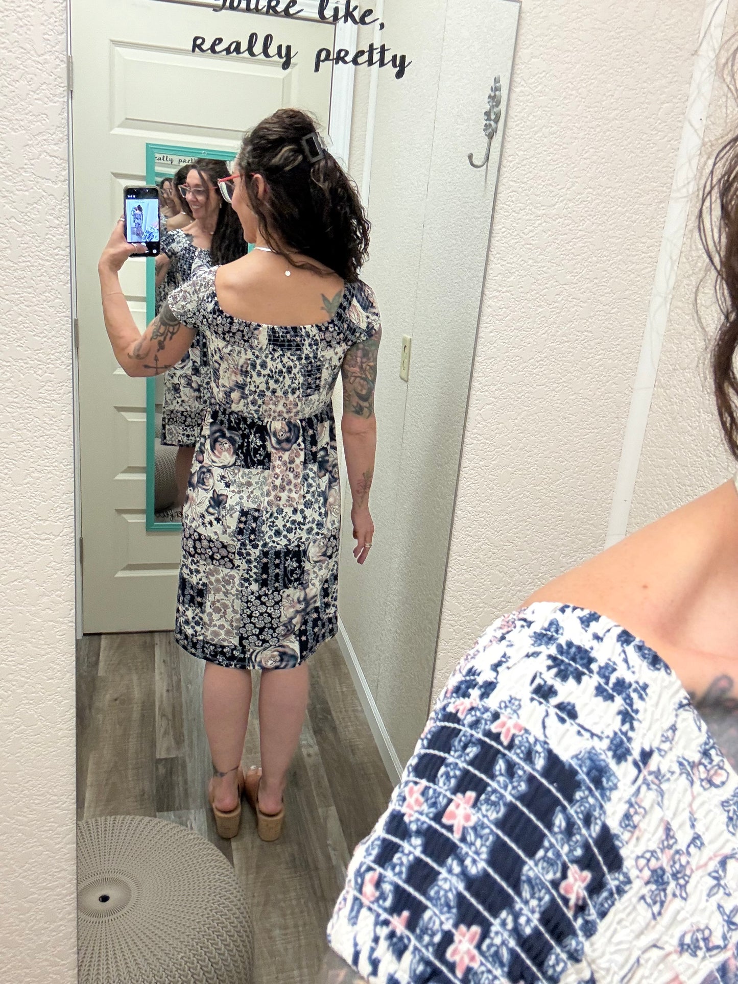 Polly Patchwork Dress