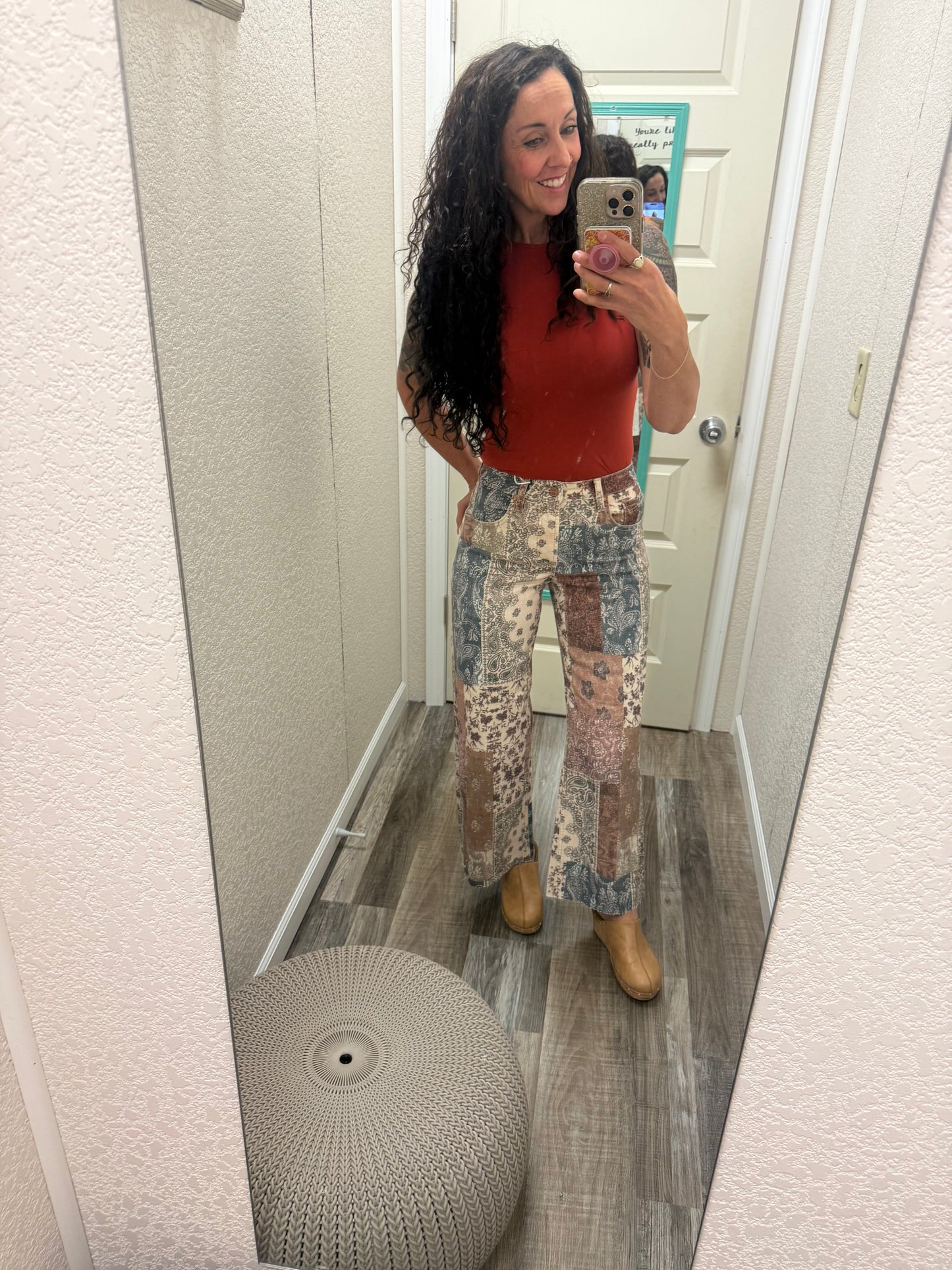 Down To Earth - Wide Leg - Ankle Length - Risen Jeans
