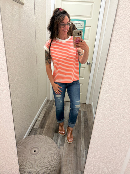 Savannah Stripes Short Sleeve T
