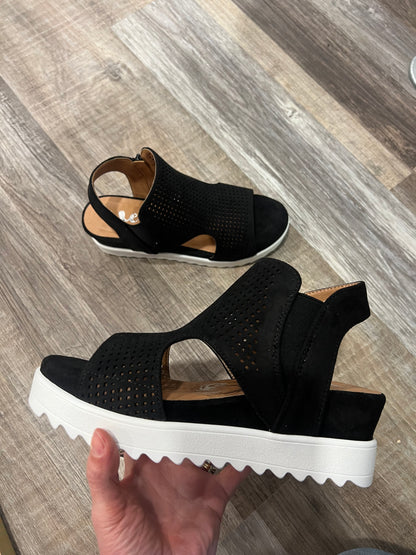 Black Amy Sandal