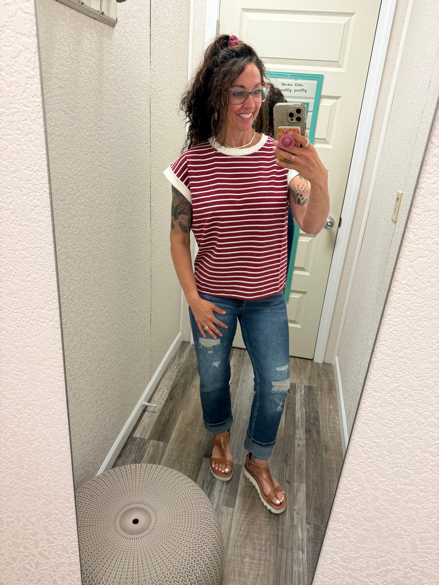 Savannah Stripes Short Sleeve T