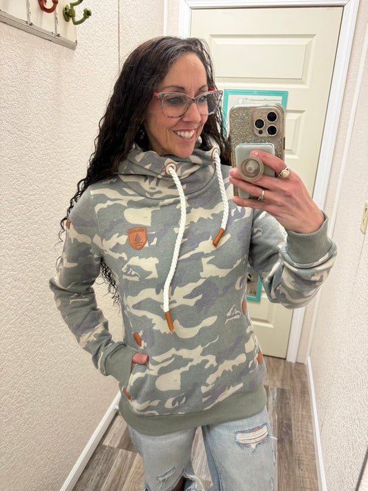 Wanakome Camo Hoodie