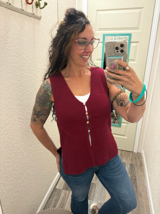 Trista Sweater Vest