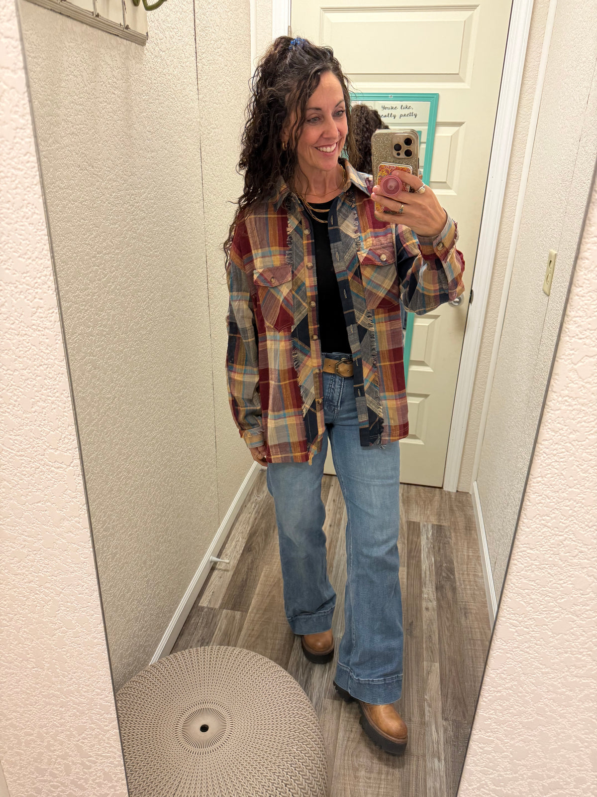 Shirley Flannel Button Down