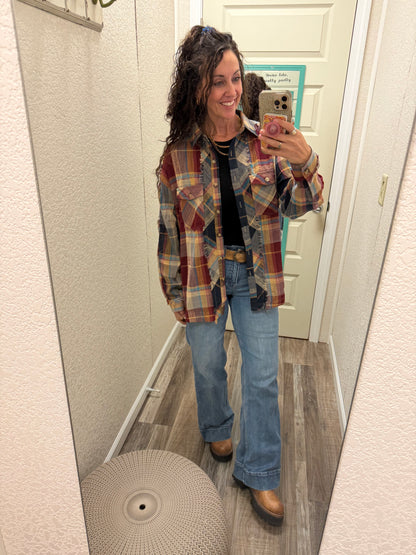 Shirley Flannel Button Down