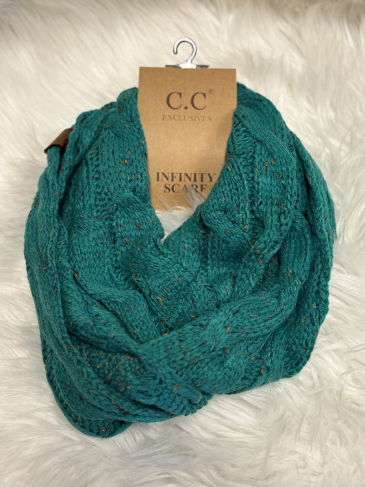 Sea Green infinity scarf