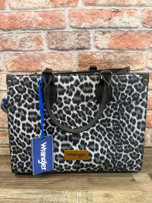 Wrangler Cheetah Crossbody Tote