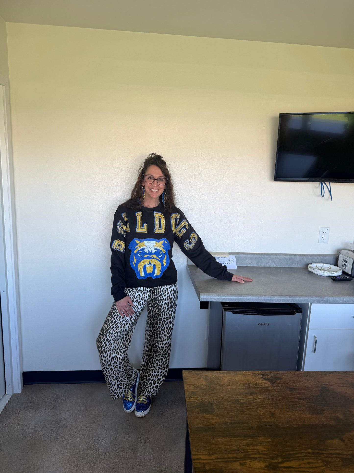 💙💛Black Vintage MFL Mar Mac Bulldogs Crewneck Sweatshirt