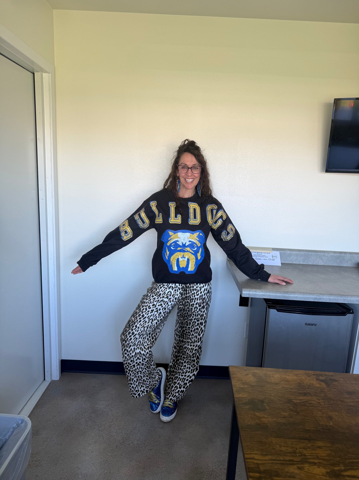 💙💛Black Vintage MFL Mar Mac Bulldogs Crewneck Sweatshirt