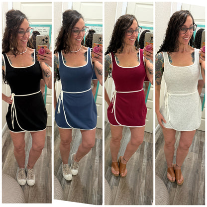 Scottie Scrumptious Sporty Dress With Built In Shorts