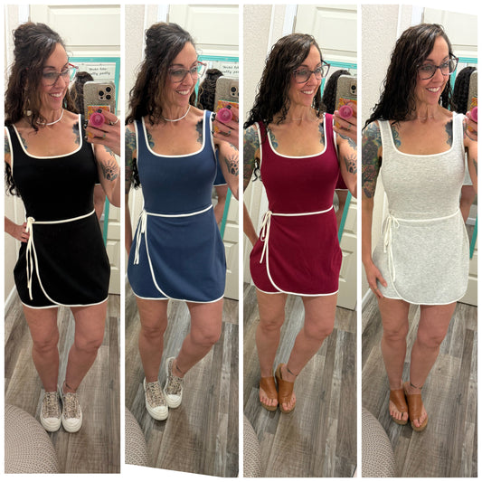 Scottie Scrumptious Sporty Dress With Built In Shorts