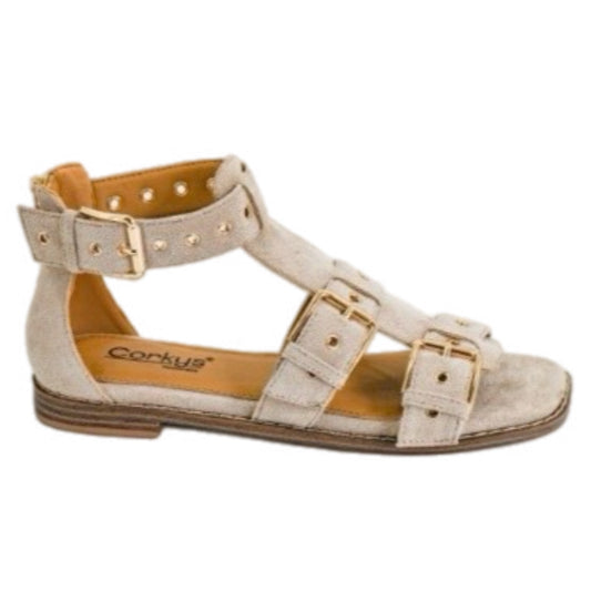 Camel - Glad you made it Corky’s Sandals