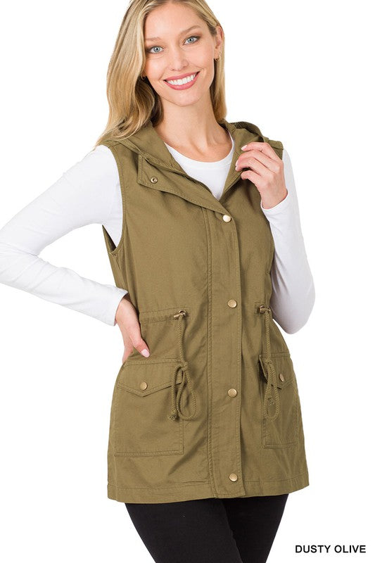 Dusty Olive Trust Me Vest