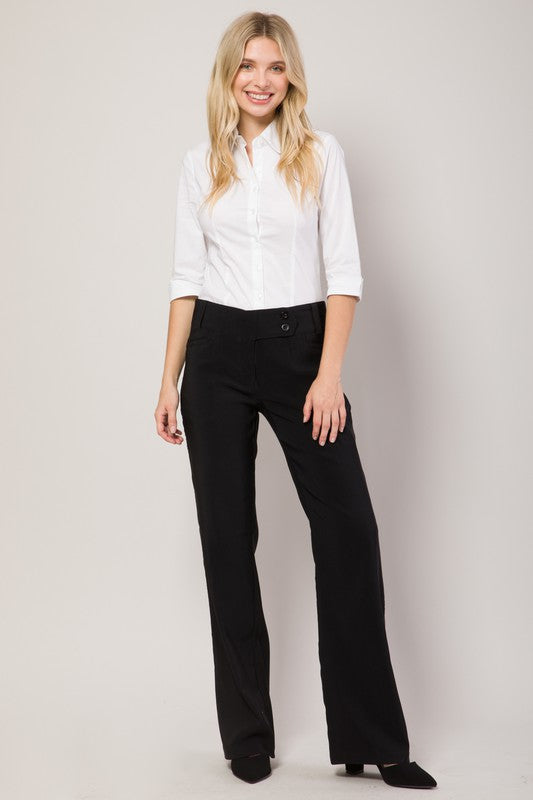 Vicki - Bootcut Trouser Pants