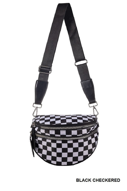 Double Zip Sling Bum Bag