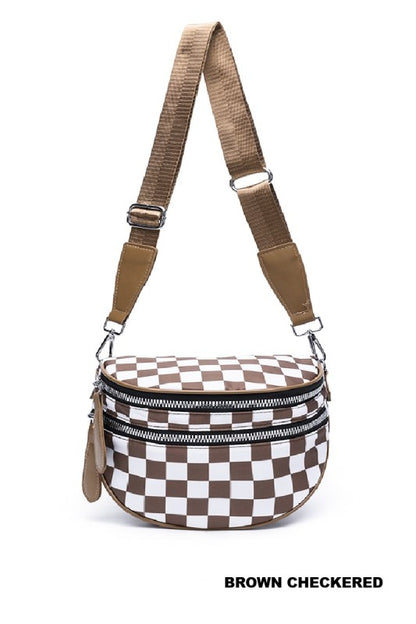 Double Zip Sling Bum Bag