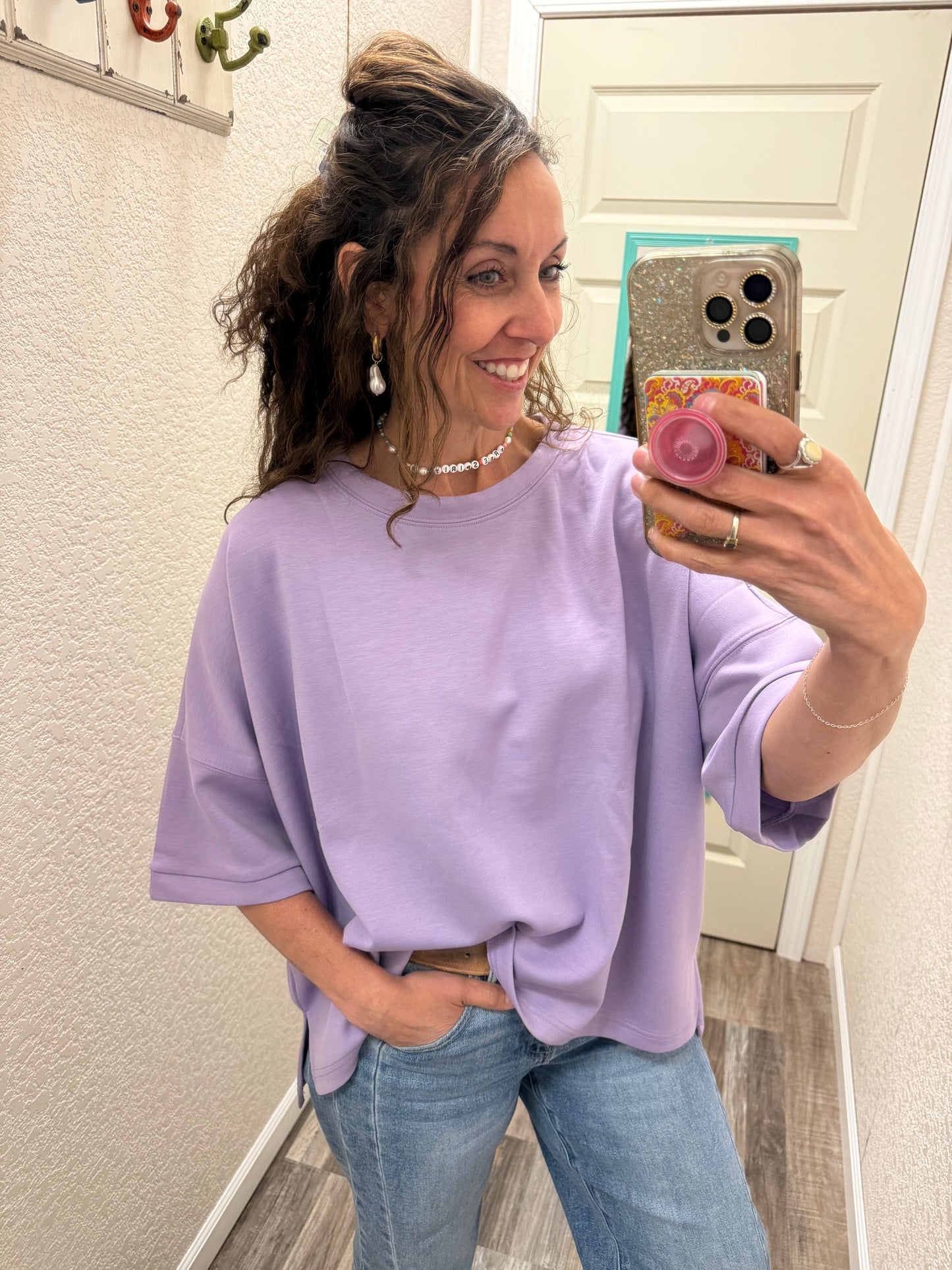 Three Quarters Sleeve Scrumptious Top