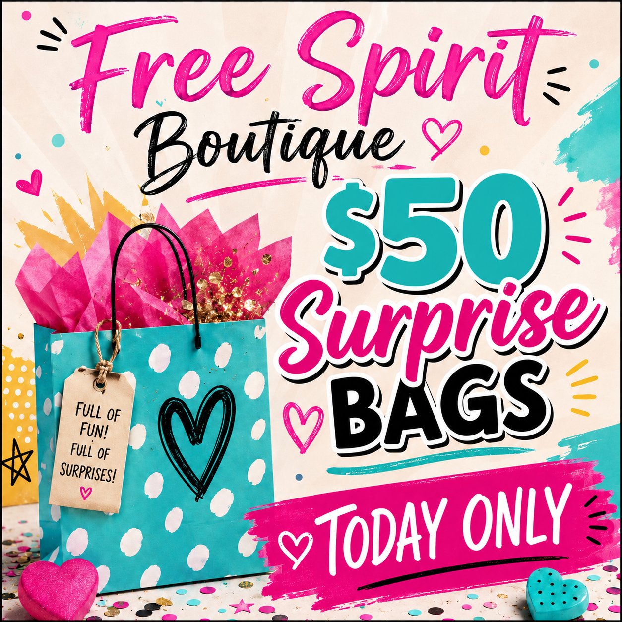 $50 surprise bag