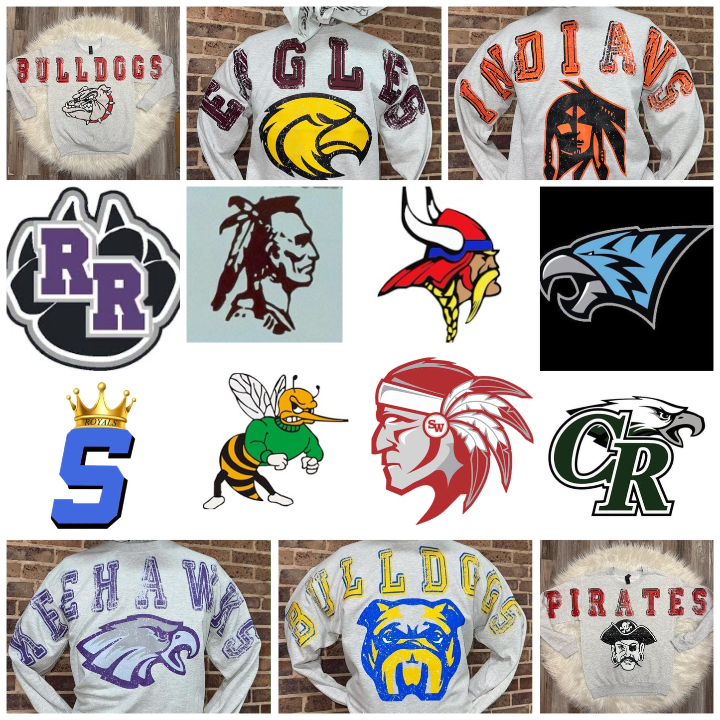 ❤️🖤PDC Blackhawks Vintage Crewneck Sweatshirt *PreOrder - eta 2/16/26