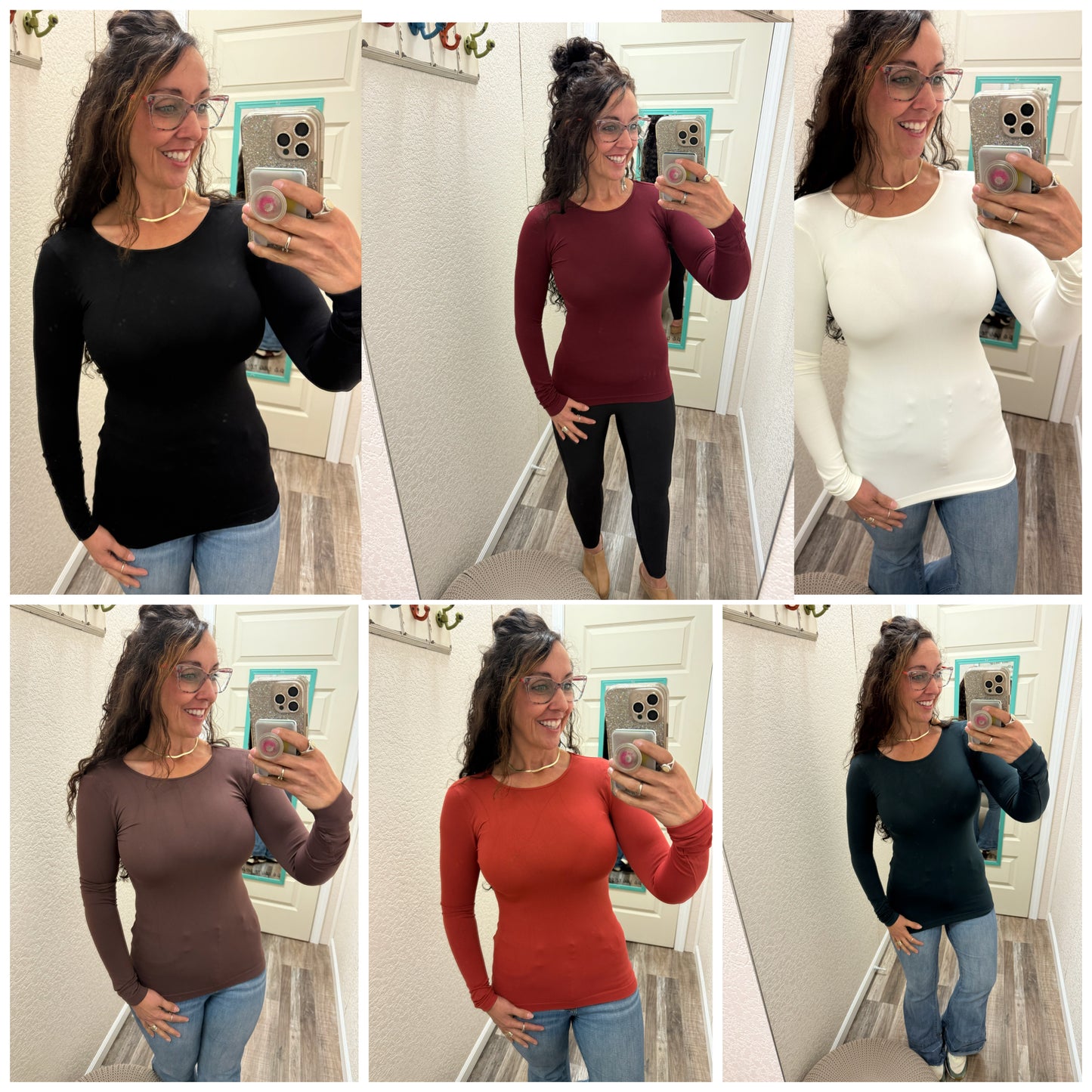 Trust Me Long Sleeve Top - One Size