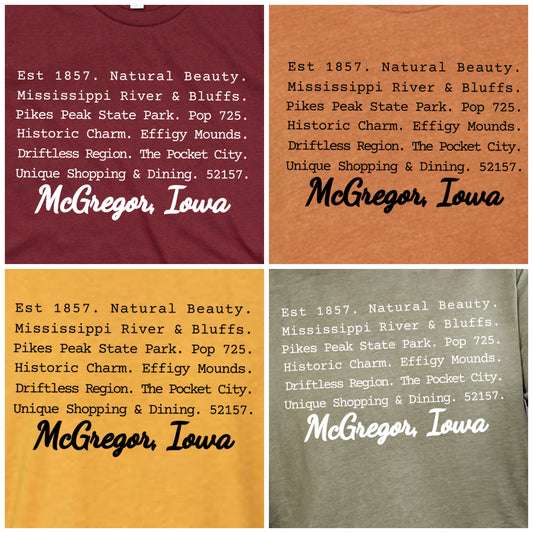 McGregor Iowa T
