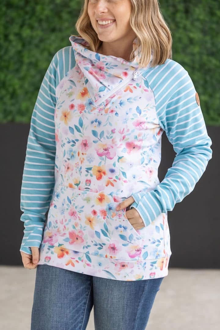 Zoey Zip Cowl Sweatshirt