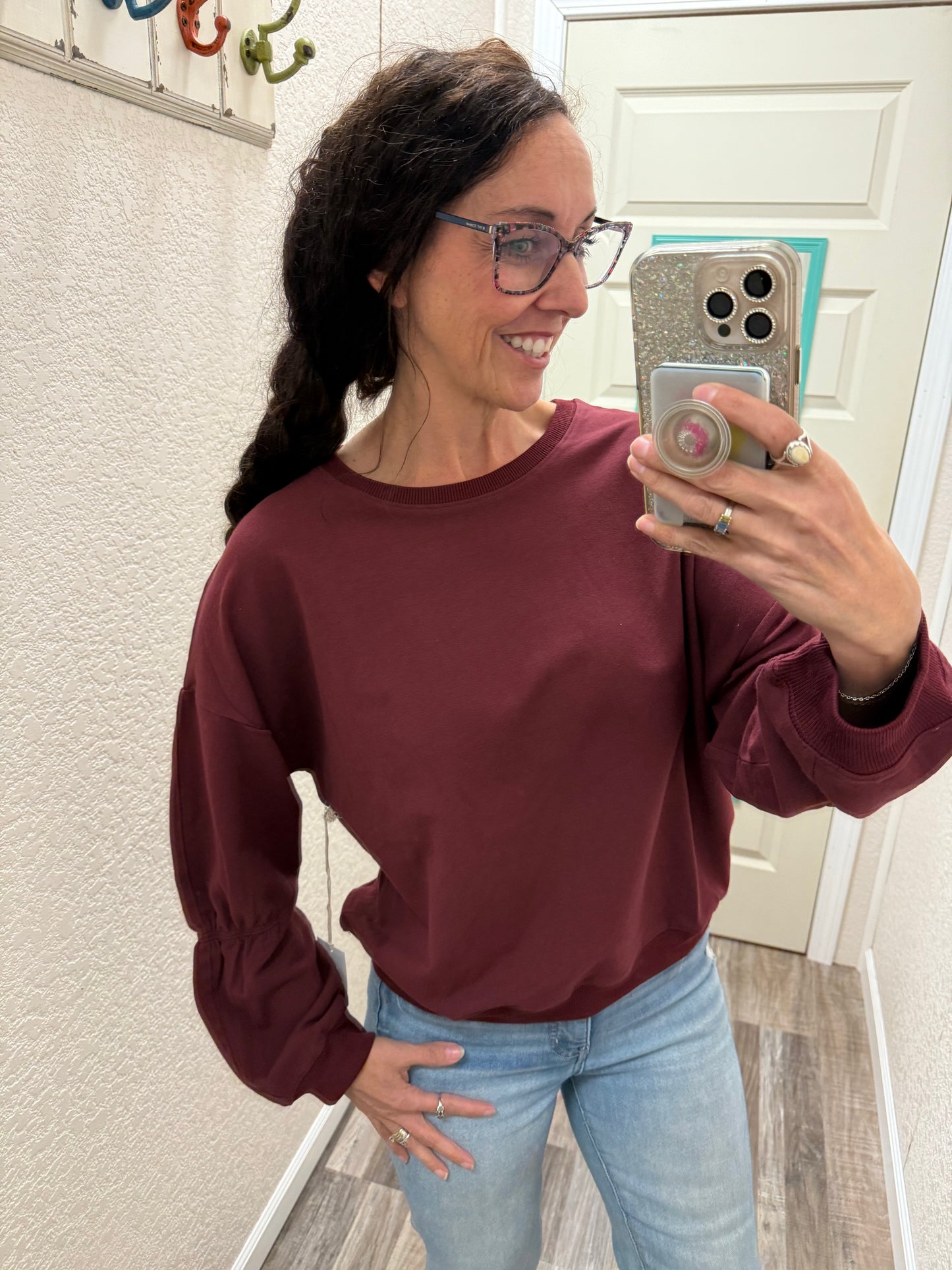 Franny French Terry Sweatshirt