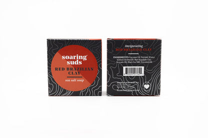 Red Brazilian Clay Sea Salt Spa Bar
