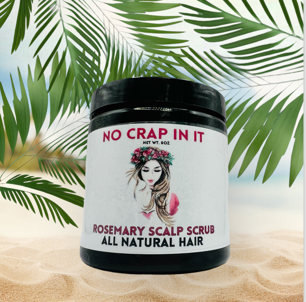 Rosemary Scalp Scrub 8oz