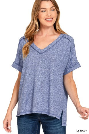 Melanie Vneck Top
