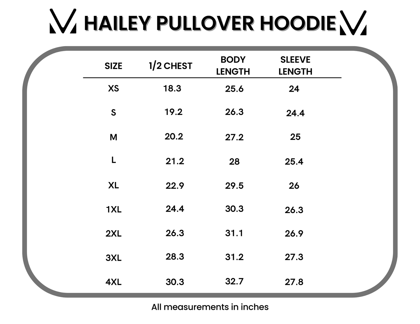 PREBOOK Hailey Pullover Hoodie - Monochrome Hearts and Charcoal