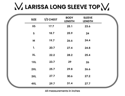 09.09 EN ROUTE Larissa Long Sleeve - Autumn Watercolor