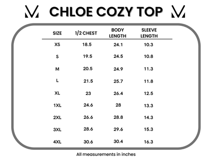 PREBOOK Chloe Cozy Top - Monochrome Hearts