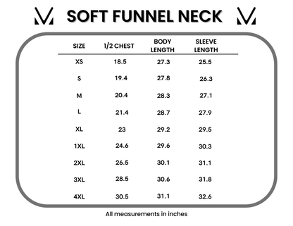 PREBOOK Soft Funnel Neck - Lavender Hearts